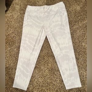 White Long Workout Leggings -DSG
